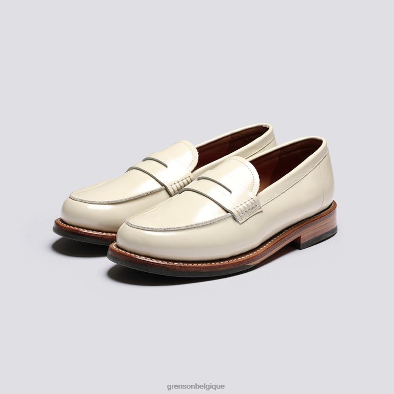 femmes Grenson crème Lynn flâneurs HL6R8256