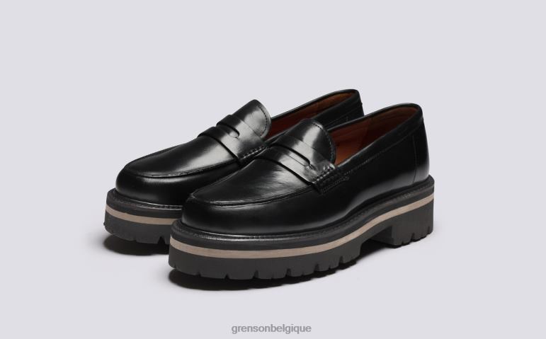 femmes Grenson noir Lyndsey flâneurs HL6R8255