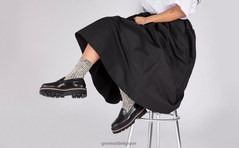 femmes Grenson noir Lyndsey flâneurs HL6R8255