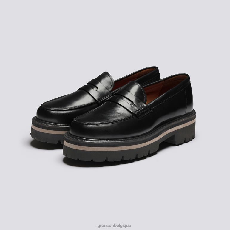 femmes Grenson noir Lyndsey flâneurs HL6R8255