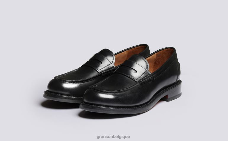 femmes Grenson noir julie flâneurs HL6R8246