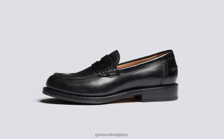 femmes Grenson noir julie flâneurs HL6R8246
