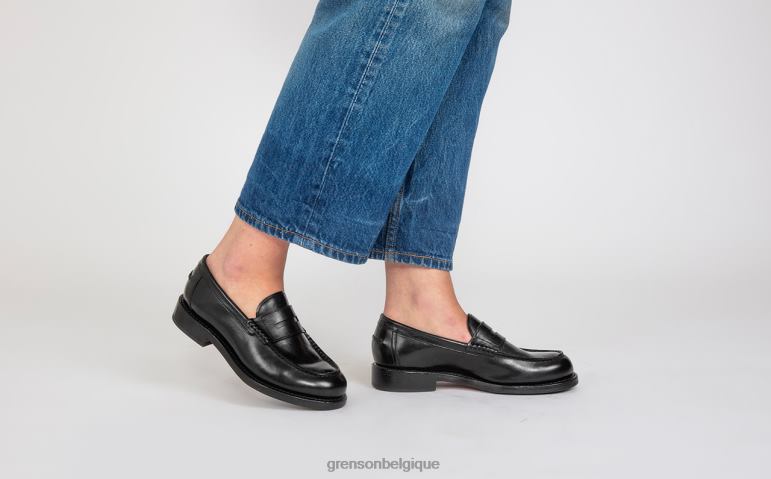 femmes Grenson noir julie flâneurs HL6R8246
