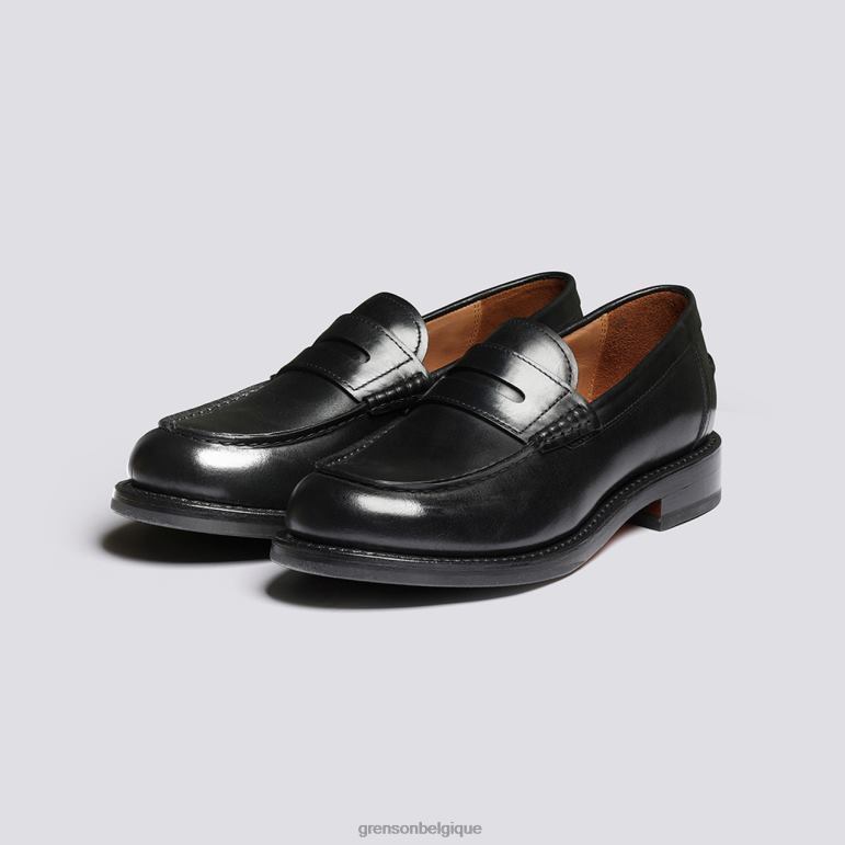 femmes Grenson noir julie flâneurs HL6R8246