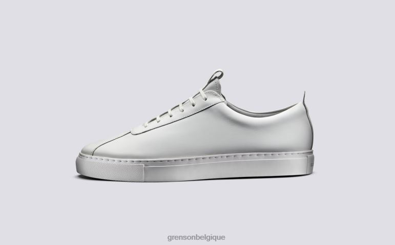 Hommes Grenson blanc basket 1 baskets HL6R8177