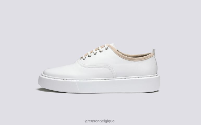Hommes Grenson blanc basket 55 baskets HL6R8195