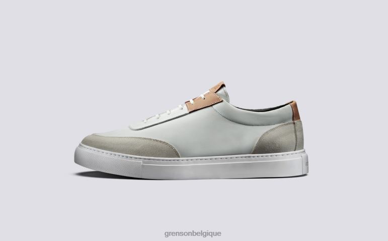 Hommes Grenson blanc m.i.e. espadrille baskets HL6R8169