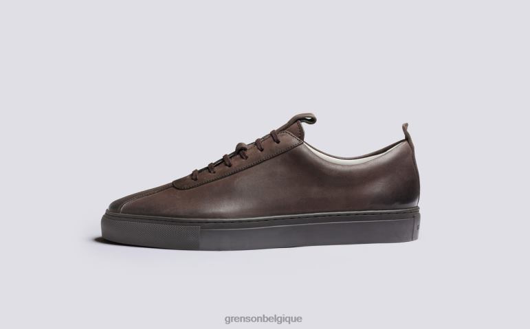Hommes Grenson brun basket 1 baskets HL6R8175