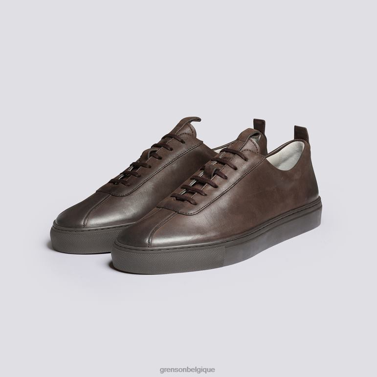 Hommes Grenson brun basket 1 baskets HL6R8175