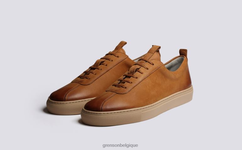 Hommes Grenson gingembre basket 1 baskets HL6R8172