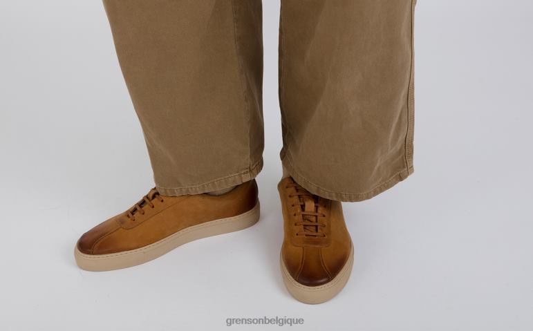 Hommes Grenson gingembre basket 1 baskets HL6R8172