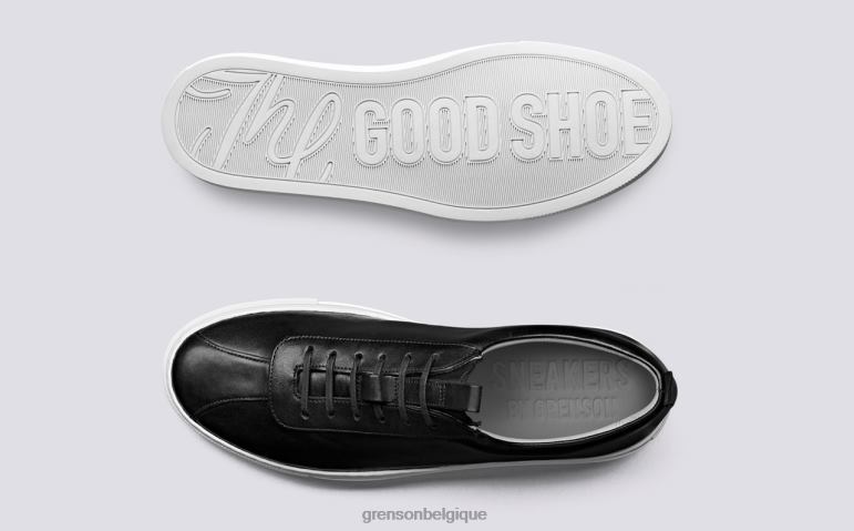 Hommes Grenson noir basket 1 baskets HL6R8178