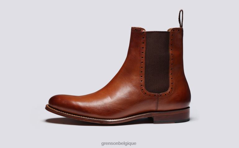 Hommes Grenson bronzage peint à la main Howard bottes HL6R859