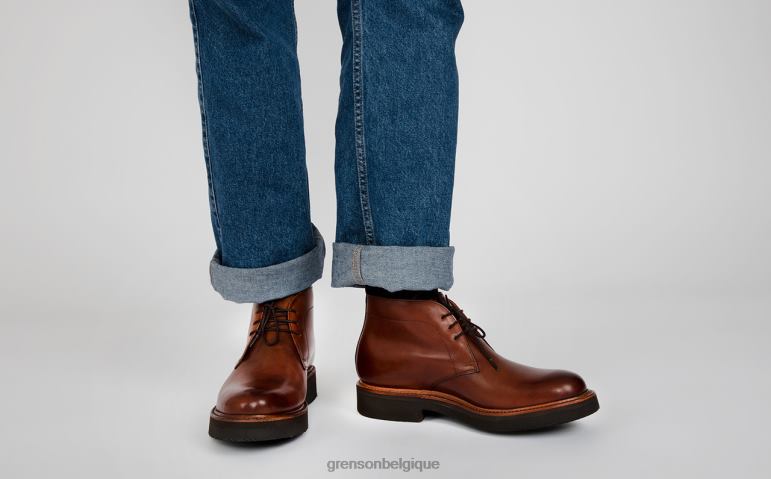 Hommes Grenson bronzage peint à la main clément bottes HL6R821