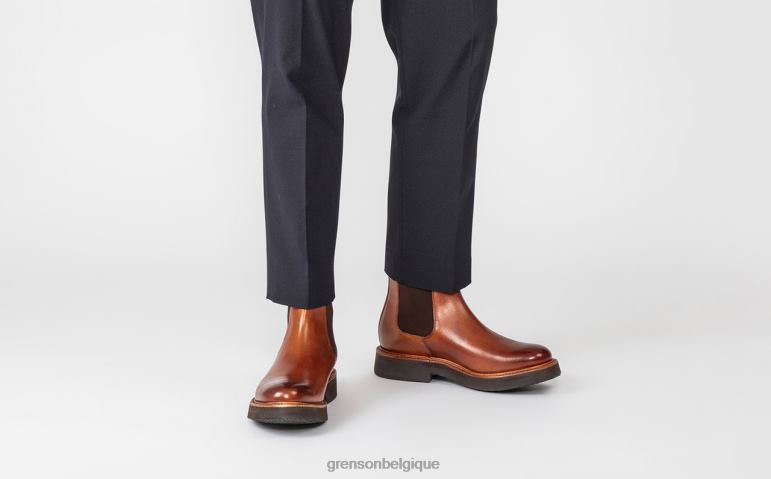 Hommes Grenson bronzer Colin bottes HL6R813