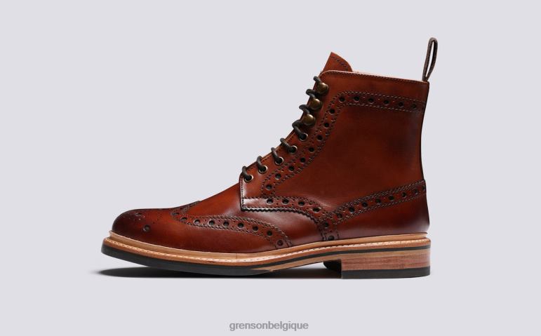 Hommes Grenson bronzer Fred bottes HL6R833