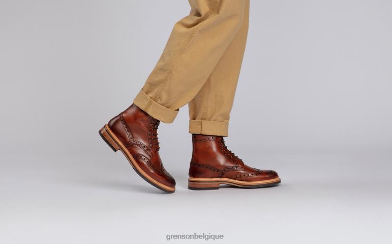 Hommes Grenson bronzer Fred bottes HL6R833