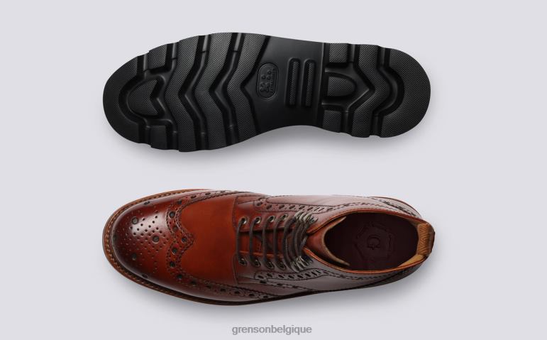 Hommes Grenson bronzer Fred bottes HL6R835