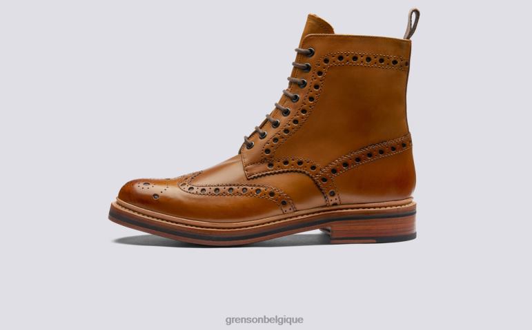 Hommes Grenson bronzer Fred bottes HL6R83