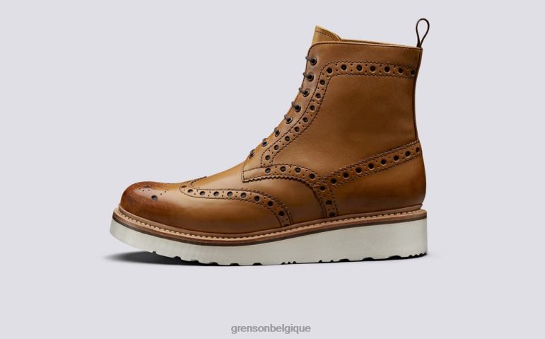 Hommes Grenson bronzer Fred bottes HL6R87