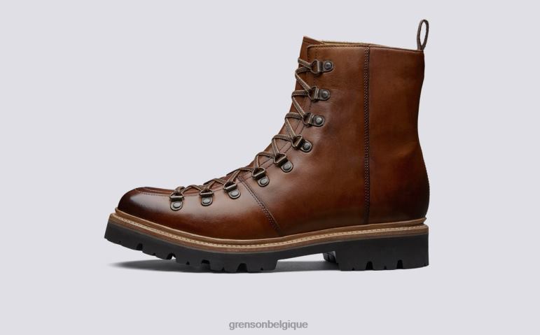 Hommes Grenson bronzer brady bottes HL6R82