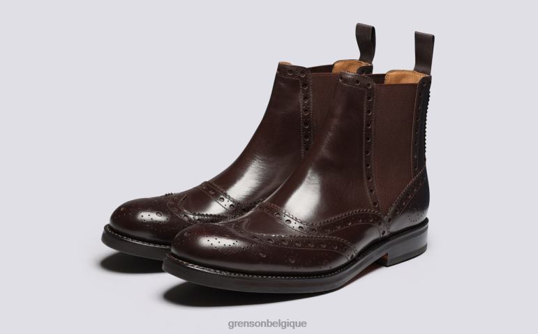 Hommes Grenson brun Ralph bottes HL6R855