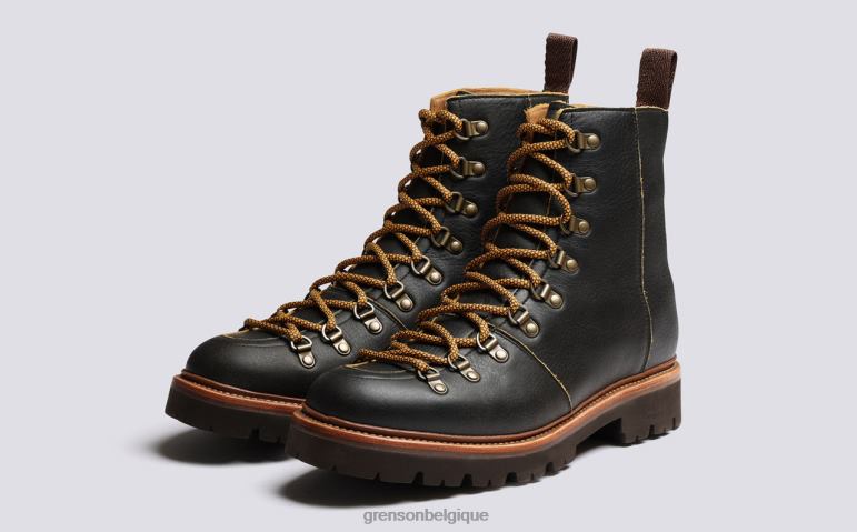 Hommes Grenson brun brady bottes HL6R88