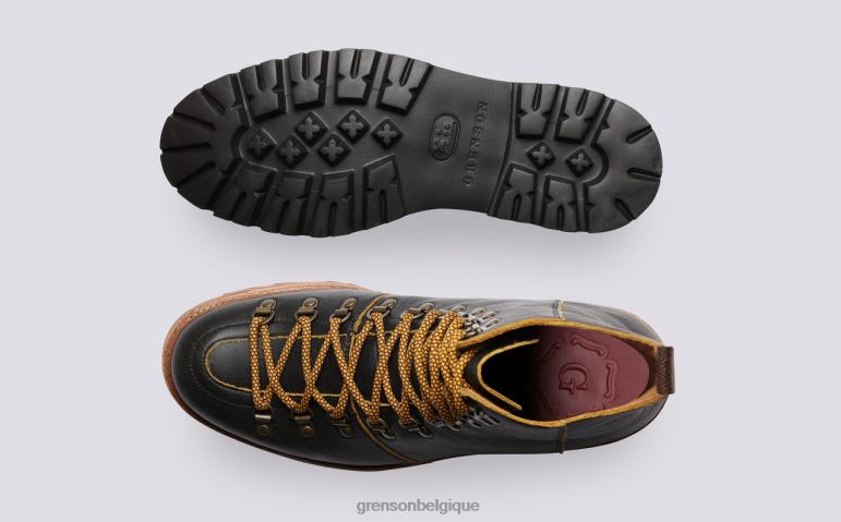 Hommes Grenson brun brady bottes HL6R88