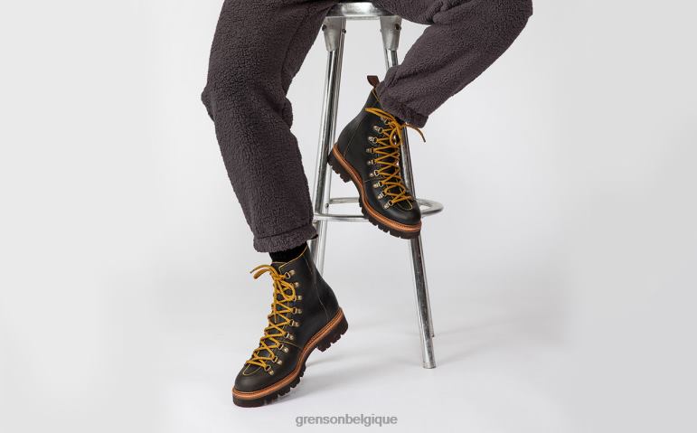 Hommes Grenson brun brady bottes HL6R88