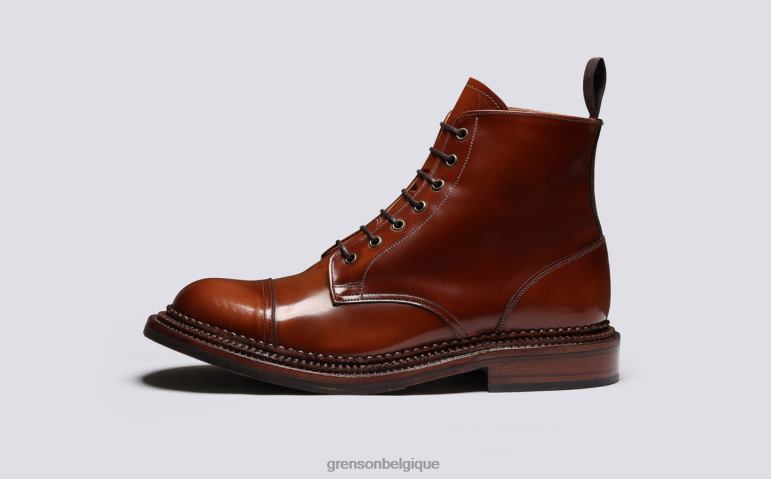 Hommes Grenson brun desmond bottes HL6R811