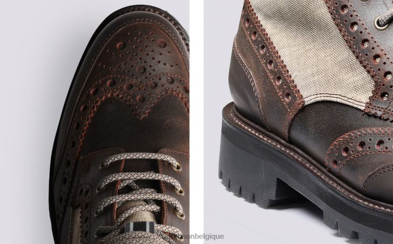 Hommes Grenson brun technologie fred bottes HL6R829