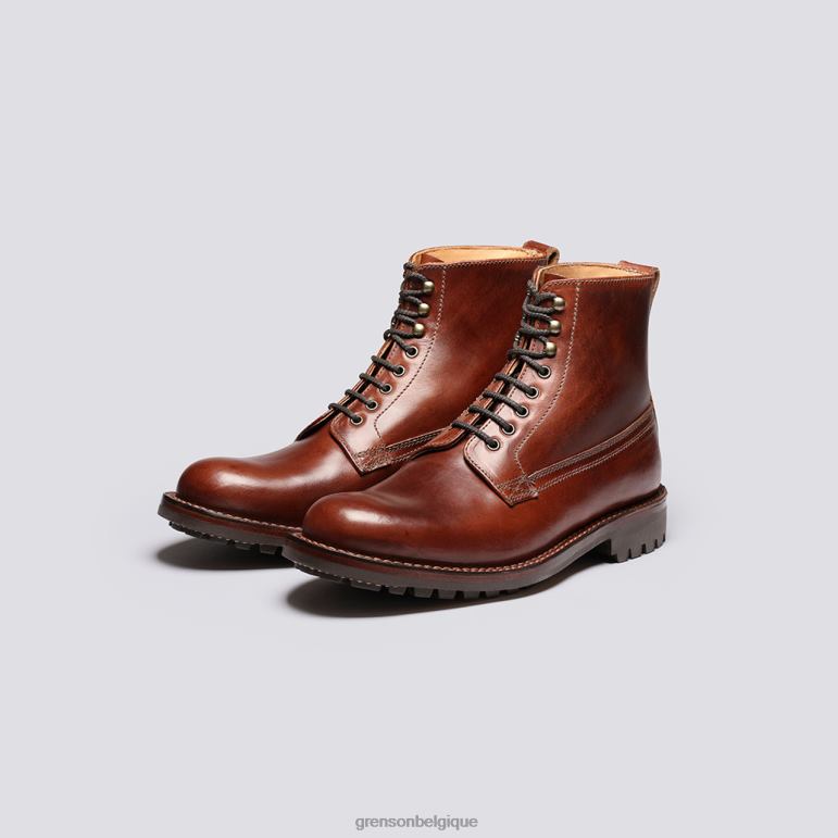 Hommes Grenson marron foncé Vincent bottes HL6R843