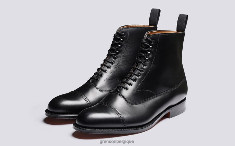 Hommes Grenson noir balmoral bottes HL6R810