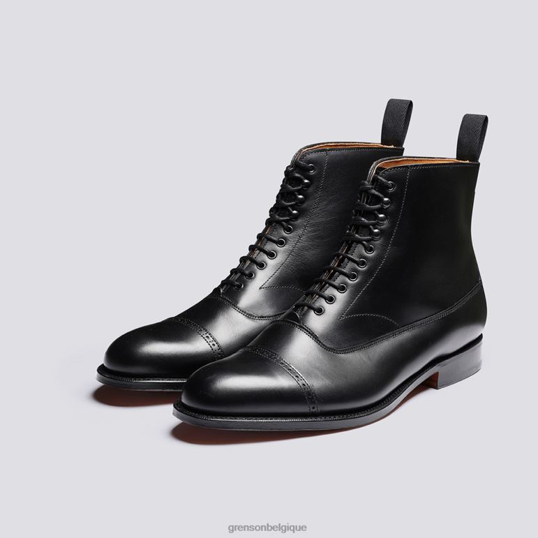 Hommes Grenson noir balmoral bottes HL6R810