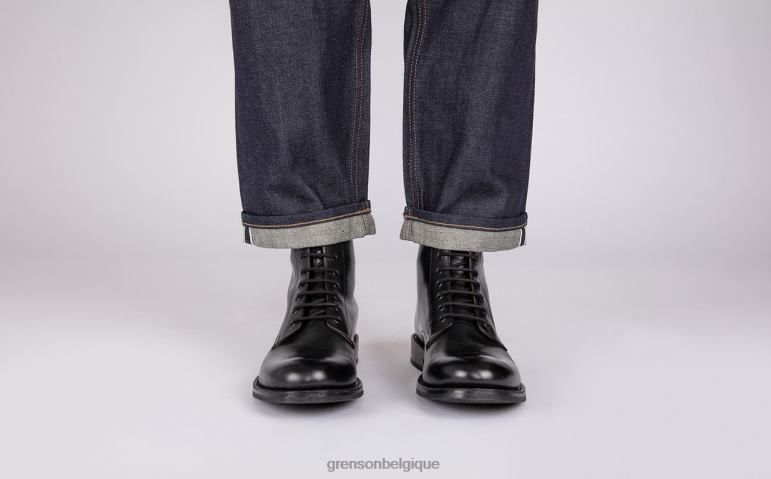 Hommes Grenson noir dudley bottes HL6R849