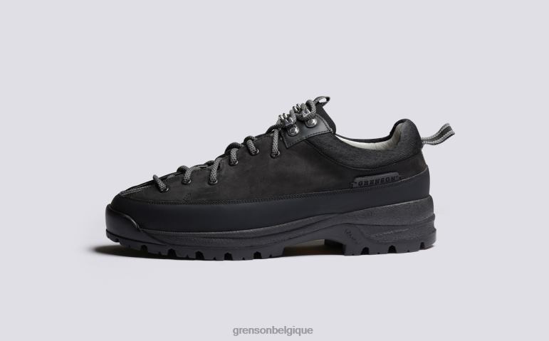 Hommes Grenson noir espadrille 70 bottes HL6R863