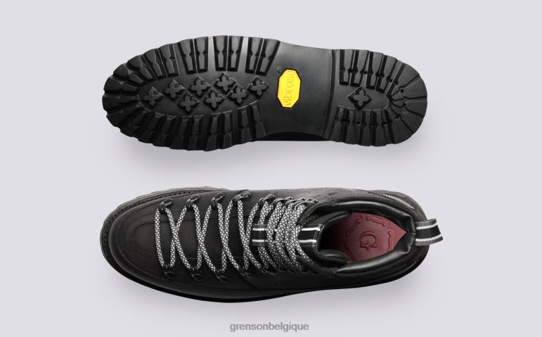 Hommes Grenson noir technologie brady bottes HL6R812