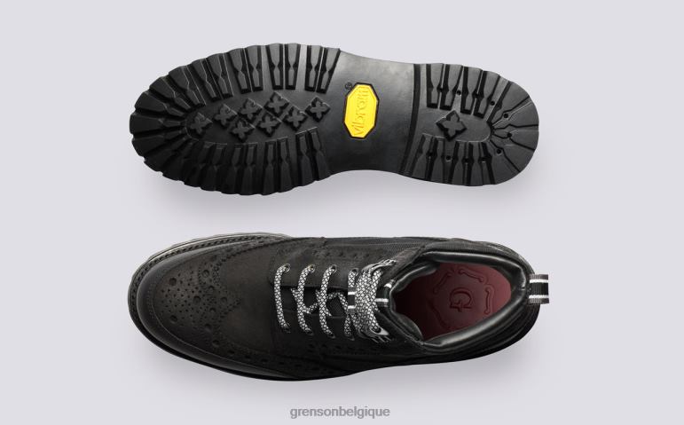 Hommes Grenson noir technologie fred bottes HL6R89