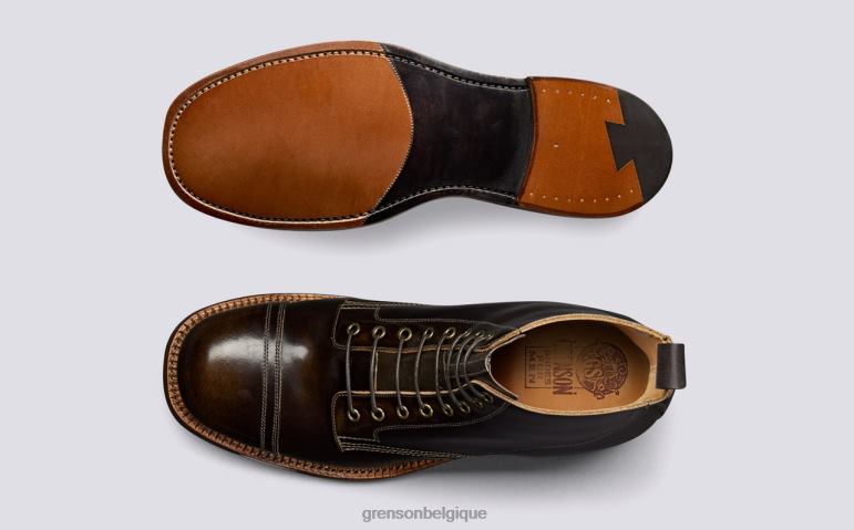 Hommes Grenson noix marinée chaussure 9 bottes HL6R840