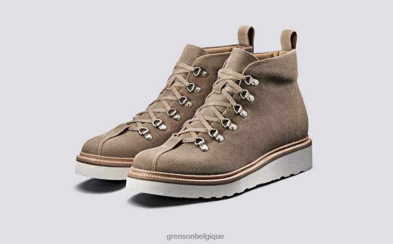 Hommes Grenson taupe policier bottes HL6R846