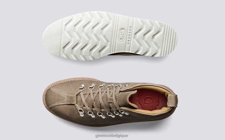 Hommes Grenson taupe policier bottes HL6R846