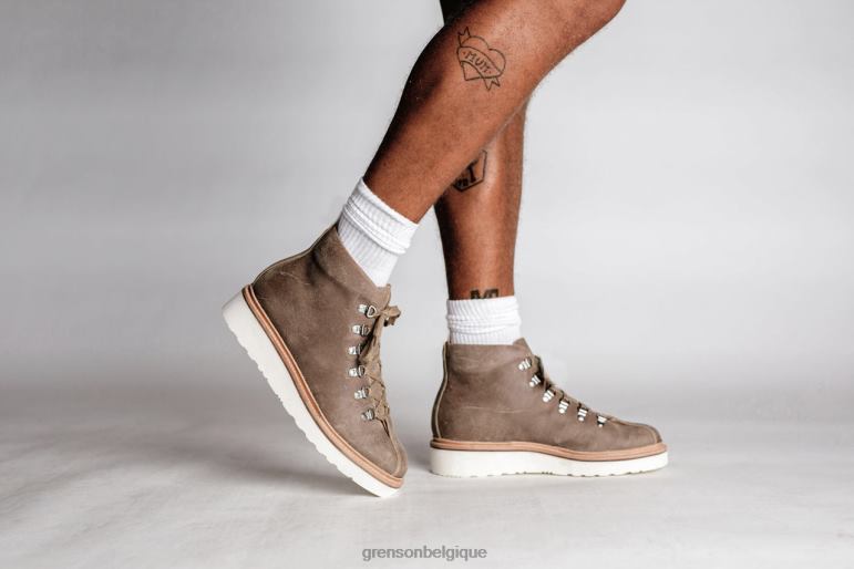 Hommes Grenson taupe policier bottes HL6R846