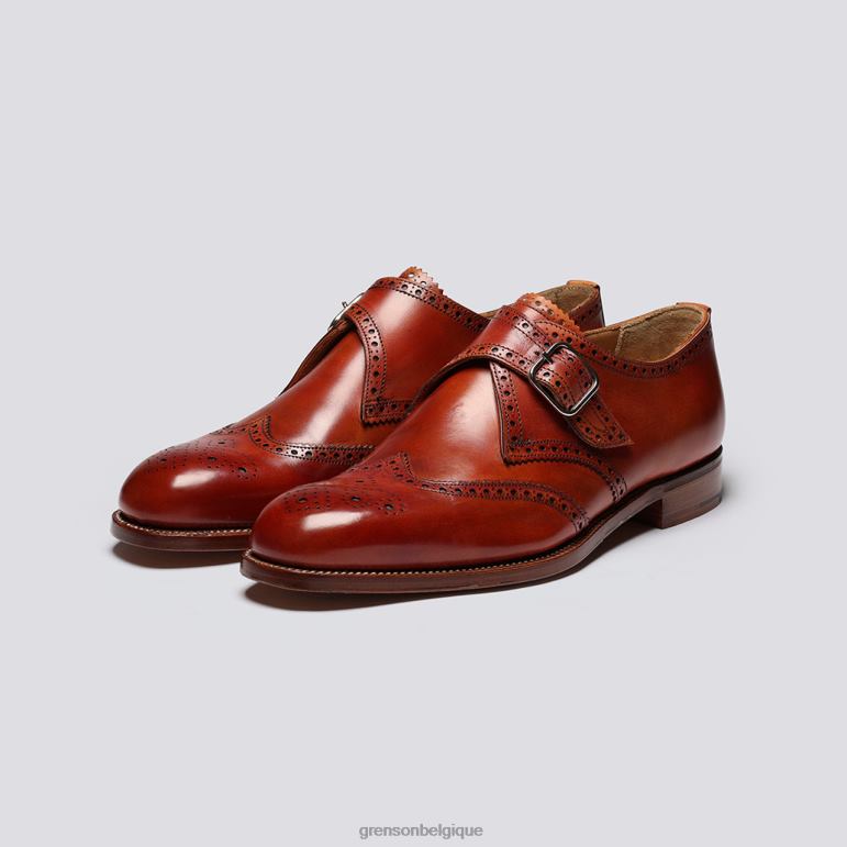 Hommes Grenson Cognac Shrewsbury chaussures brogues HL6R8124