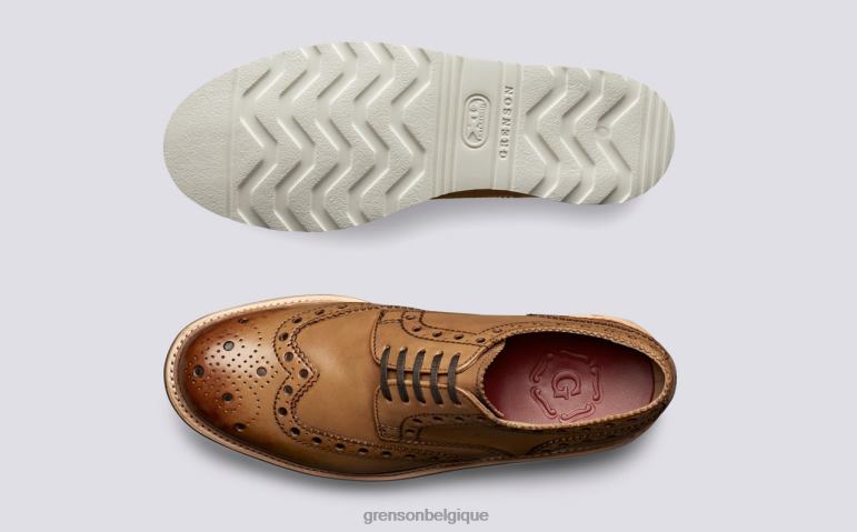 Hommes Grenson bronzer archie chaussures brogues HL6R8118
