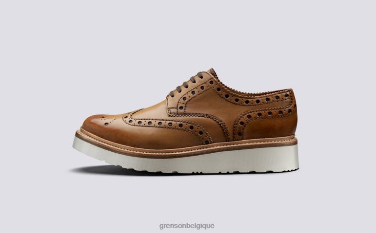 Hommes Grenson bronzer archie chaussures brogues HL6R8118
