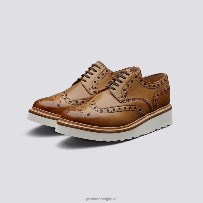 Hommes Grenson bronzer archie chaussures brogues HL6R8118