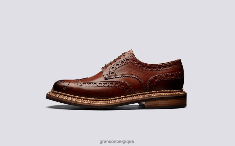 Hommes Grenson bronzer archie chaussures brogues HL6R8119