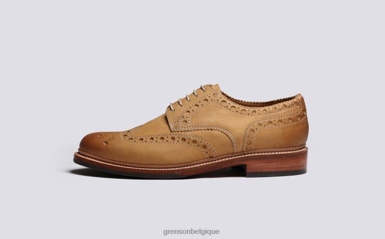 Hommes Grenson gingembre bruni archie chaussures brogues HL6R8110