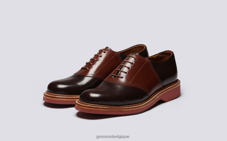 Hommes Grenson beige/marron bellamy chaussures derby HL6R8147
