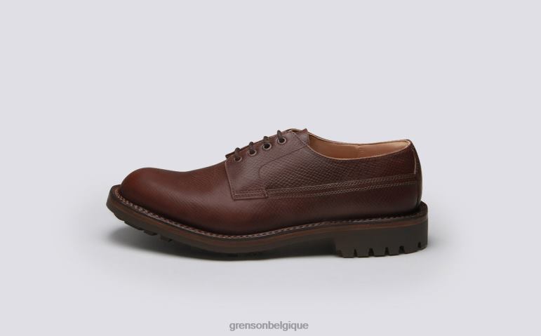 Hommes Grenson brun Victor chaussures derby HL6R8156